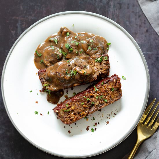Vegan Meatloaf Nut Loaf - Recipe photo by richa