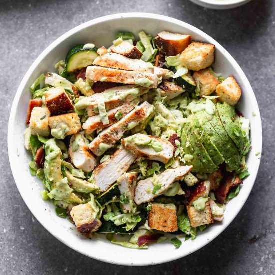 Green Goddess Salad - Recipe photo by cookingforkeeps