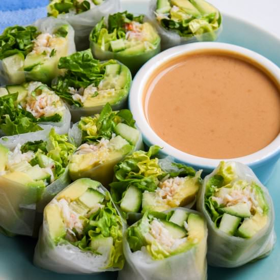 California Summer Rolls - Recipe photo by missrachelphipps