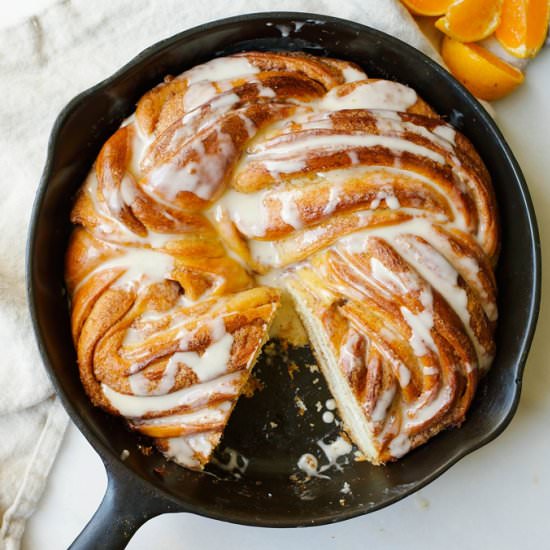 Orange Swirl Bread - Recipe photo by thewoodandspoon