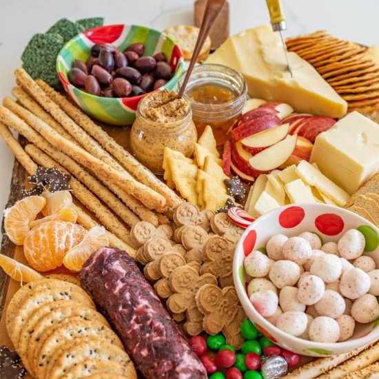 DIY Cheese Board for a Party - Recipe photo by Blessthismess