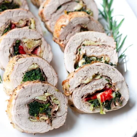 Stuffed Pork Tenderloin - Recipe photo by cookingformysoul