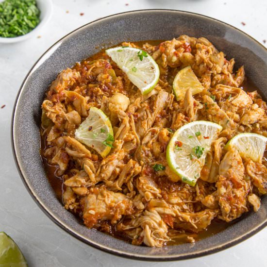 Chicken Tinga - Recipe photo by ChiliPepperMadness