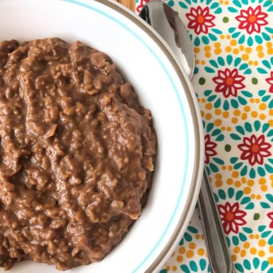 Mocha Oatmeal - Recipe photo by rsanders80