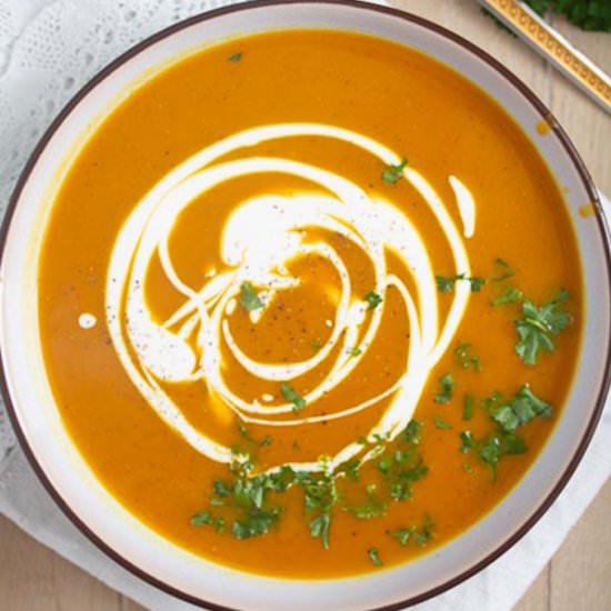 Vegan Butternut Squash Soup - Recipe photo by adinutza