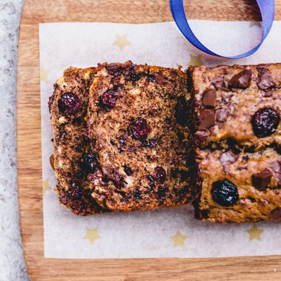 Vegan Winter Banana Bread - Recipe photo by myvibrantkitchen