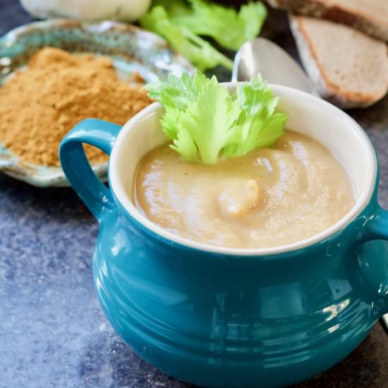 Curried Swede Soup - Recipe photo by joskitchenlarder