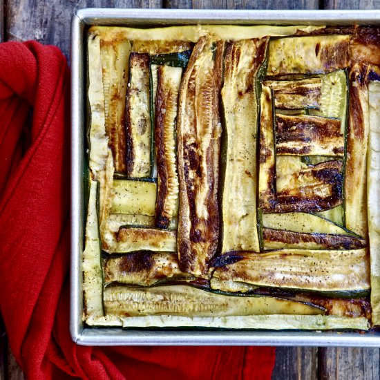 Zucchini Noodle Lasagna - Recipe photo by simmerandsauce