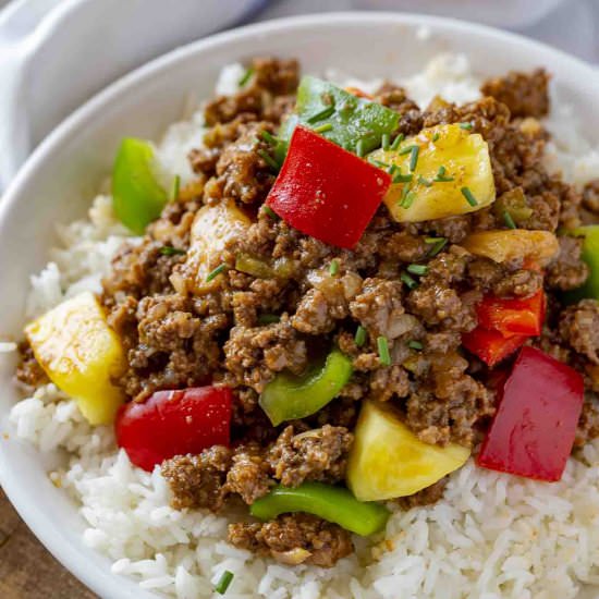 Ground Hawaiian Beef - Recipe photo by cookingmadehealthy