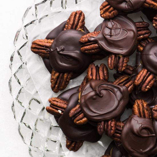 Homemade Turtle Candy - Recipe photo by theviewfromgreatisland
