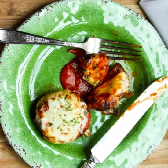 Pizza Stuffed Mushrooms - Recipe photo by the food blog