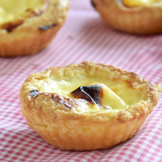 Portuguese tart - Recipe photo by Taste of Asian Food