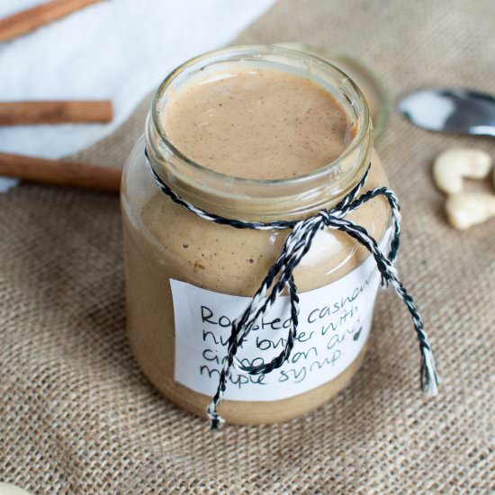 Cashew Nut Butter With Maple Syrup - Recipe photo by kayskitchen