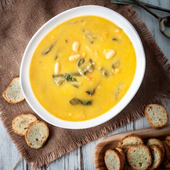 Portuguese style vegetable soup - Recipe photo by photosandfood