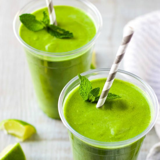 Green Machine Smoothie - Recipe photo by Garden in the kitchen
