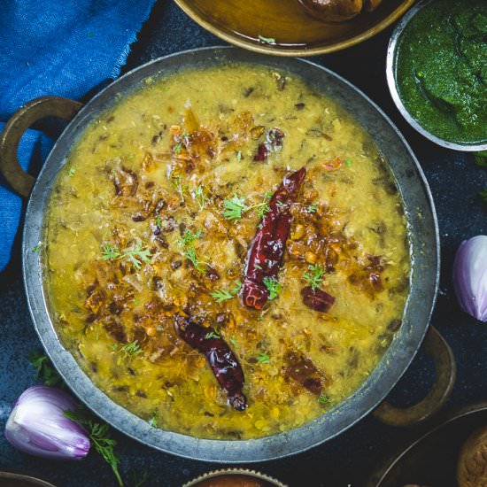 Panchmel Dal - Recipe photo by Whiskaffair