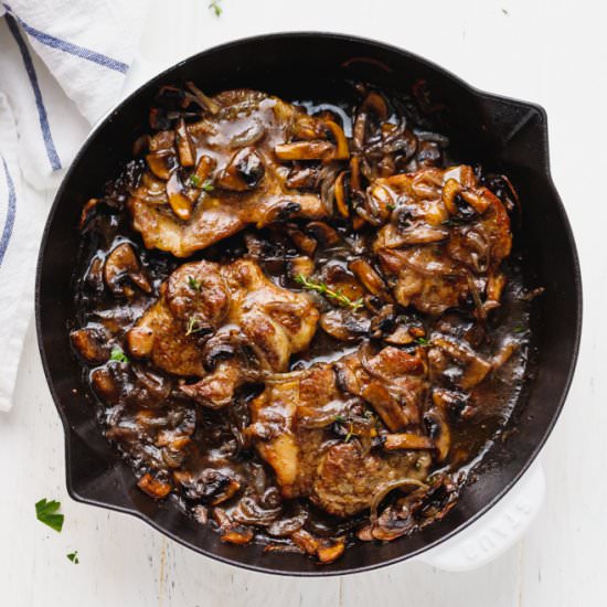 Baked Pork Steak - Recipe photo by lslfunblog
