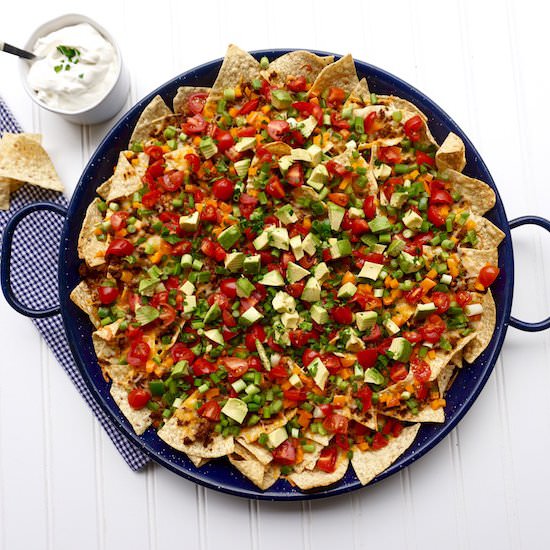 Loaded Beef Nachos - Recipe photo by anothertablespoon