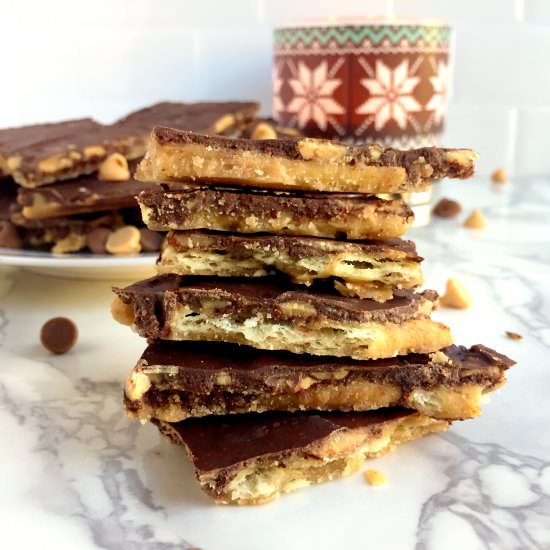 PB Chocolate CRACKers - Recipe photo by Theyummymuffin