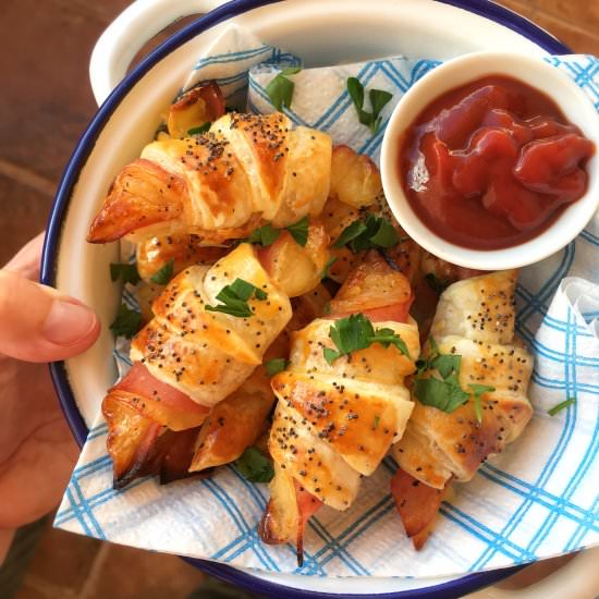 Ham & Cheese Crescents Appetizers - Recipe photo by June-dArville