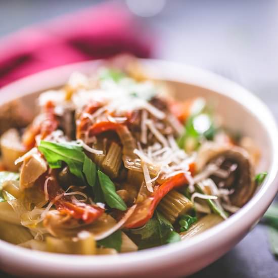 Slow Cooker Spicy Pasta - Recipe photo by insolenceandwine