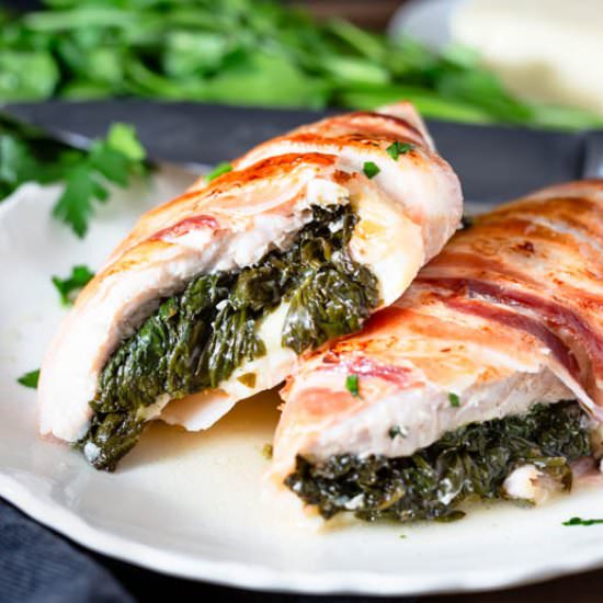 Bacon Wrapped Stuffed Turkey - Recipe photo by SugarSpicesLife