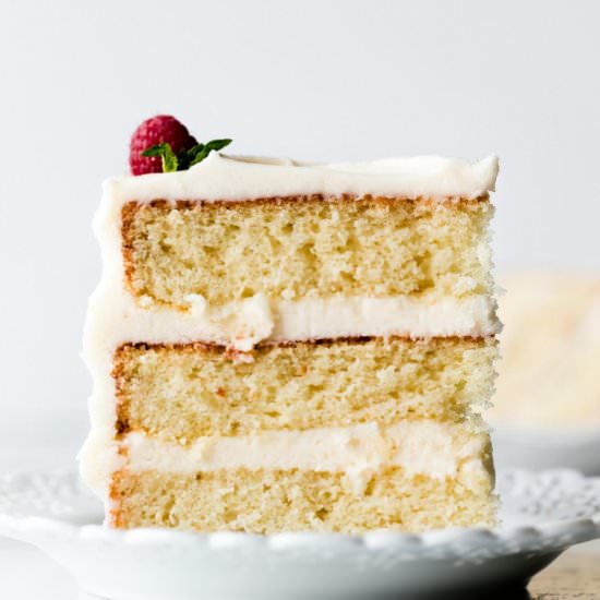 Vanilla Cake - Recipe photo by sallysbakingaddiction