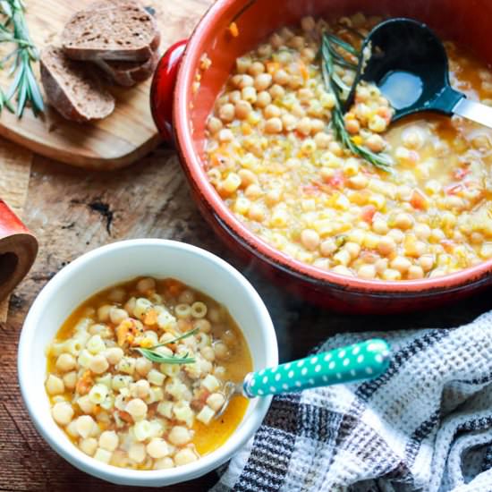 PASTA E CECI - Recipe photo by sugarlovespices