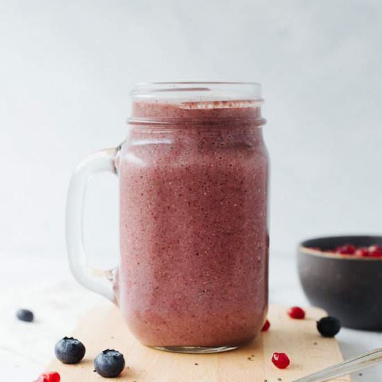 Berry Cocoa Dream Smoothie - Recipe photo by plantedpurpose