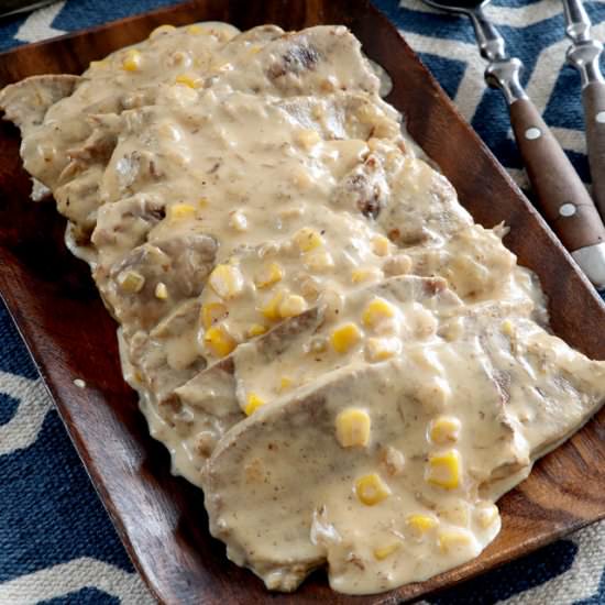 Creamy Lengua - Recipe photo by foxy folksy