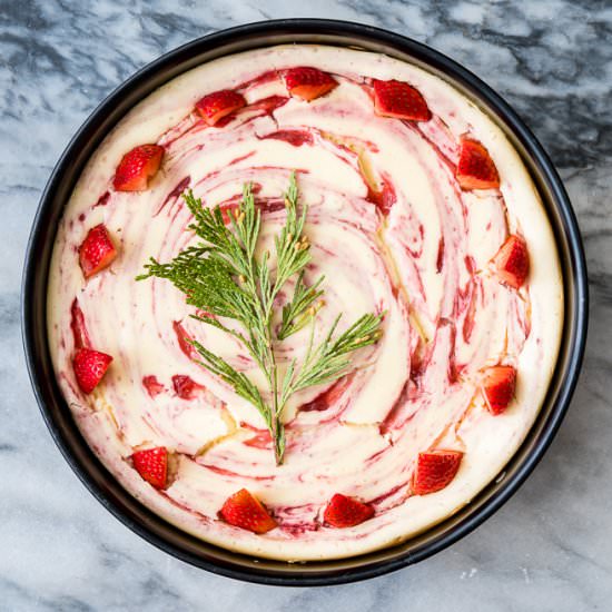 Strawberry Cheesecake - Recipe photo by forevernomday