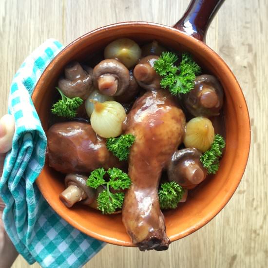 Coq au Vin - Recipe photo by June-dArville