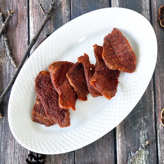 Bloody Mary Beef Jerky - Recipe photo by ramshacklepantry