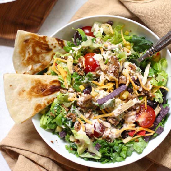 Skinny Taco Salad - Recipe photo by suebeehomemaker