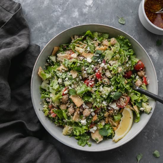 Chopped Greek Quinoa Salad - Recipe photo by Spices in my DNA