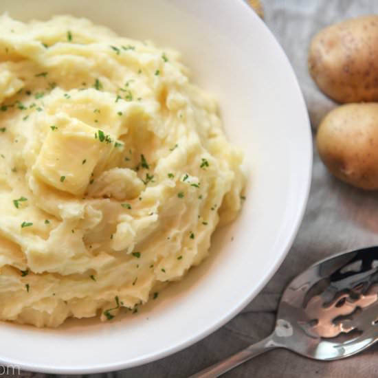 Creamy Mashed Potatoes - Recipe photo by cookedbyjulie