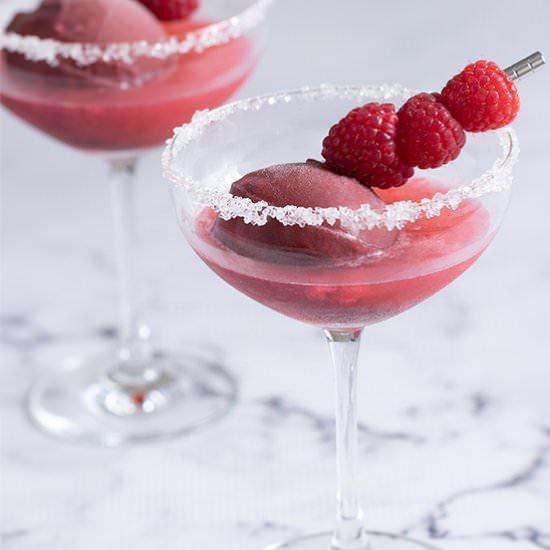 Brandy Raspberry Raspberry Sorbet C - Recipe photo by anns-liee