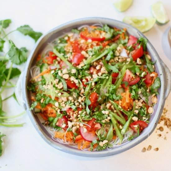 Vermicelli Noodle Salad - Recipe photo by MyTastyTrials