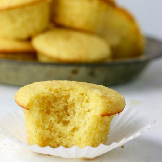 Easy Cornbread muffins - Recipe photo by bostongirlbakes