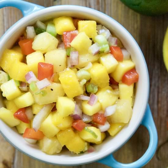 Mango Salsa - Recipe photo by redhotandhungry