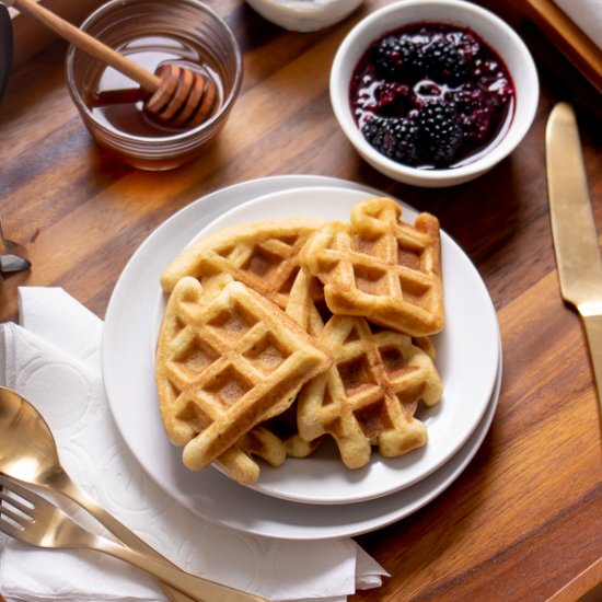 Dairy Free Keto Waffles - Recipe photo by Inspector Gorgeous