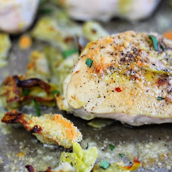 4 Ingredient Chicken & Artichokes - Recipe photo by happihomemade