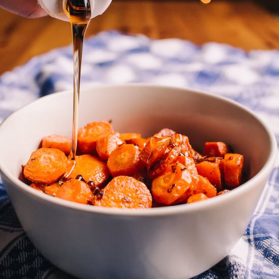 Maple Glazed Carrots - Recipe photo by afullliving