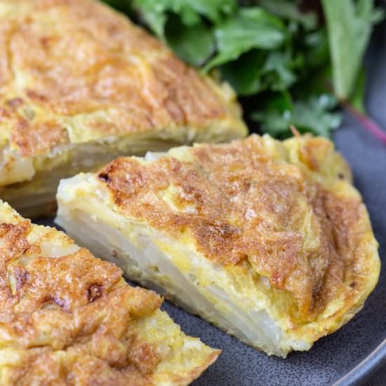 Tortilla Española - Recipe photo by giftofhospitality