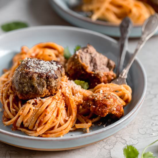 Italian Meatballs - Recipe photo by browneyedbaker