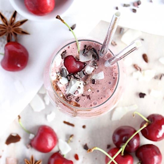 Choc Chai Spiced Cherry Chiller - Recipe photo by BetterwithCake