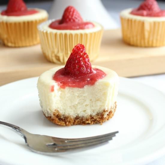 Strawberry Cheesecake Cupcakes - Recipe photo by Family Table Treasures