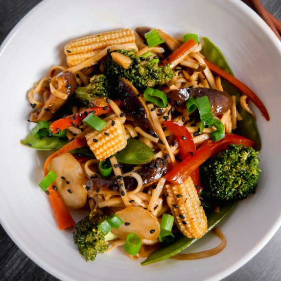 Vegetable Lo Mein - Recipe photo by Girlwiththeironcast