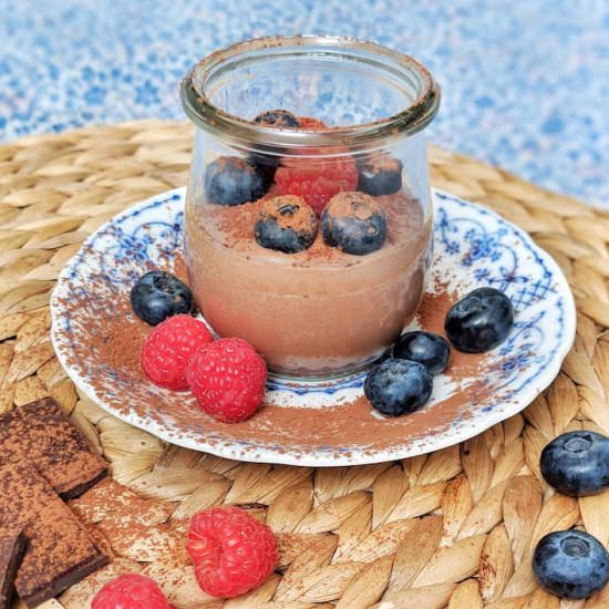 Vegan Mousse au Chocolat - Recipe photo by In Love with Bliss