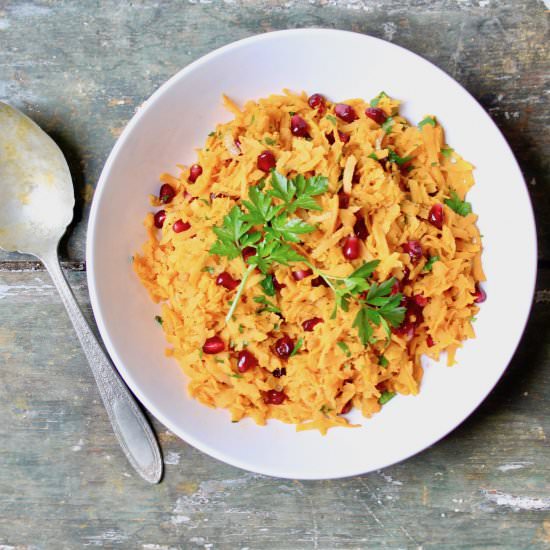 Sweet Potato Pilaf - Recipe photo by the good eats co